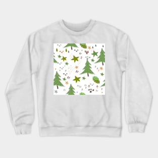 Spruce Pattern Crewneck Sweatshirt